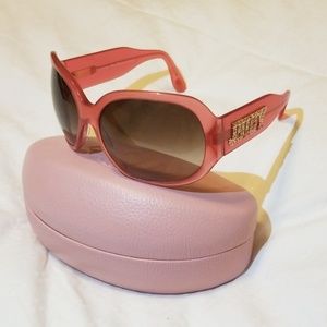Juicy Couture GELA/S Round Pink Sunglasses